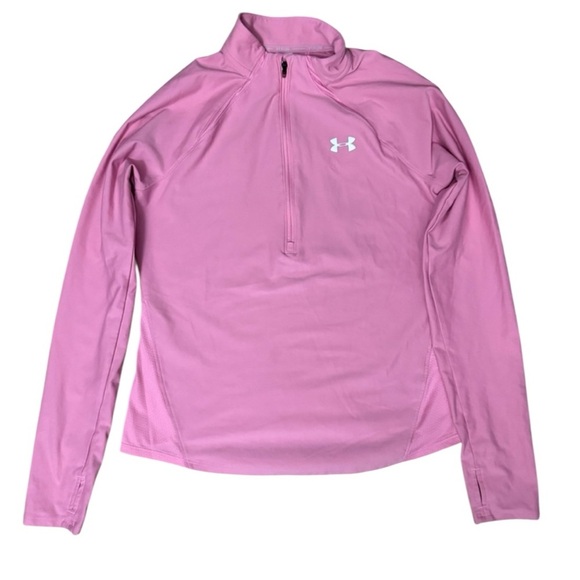 Under Armour Jackets & Blazers - Women’s Under Armour Pink Half-Zip Pullover